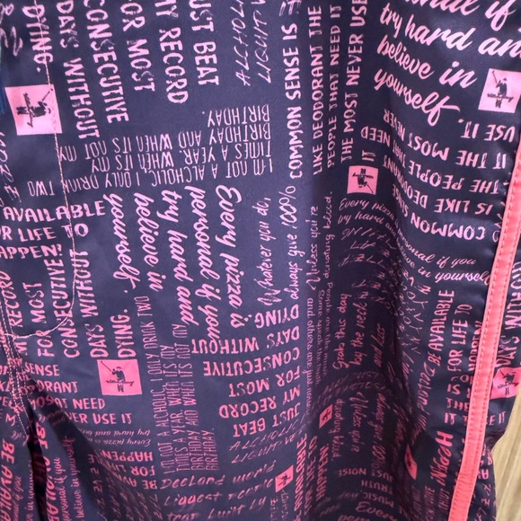 William Murray Golf Words of Wisdom Purple and Pink Board Shorts - Picture 6 of 12